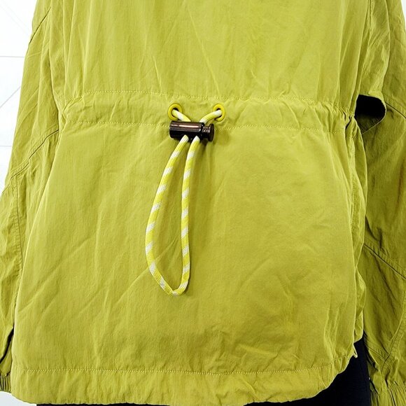 Lululemon Women's Yellow Pear Evergreen 3/4-Zip Windbreaker Anorak Jacket Sz 4 - Picture 6 of 11